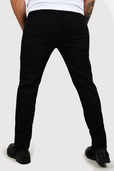DeepSEA Regular Fit Likralı Kot Pantolon Rahat Kesim Erkek Kot Pantolon 2100441 - Resim 5