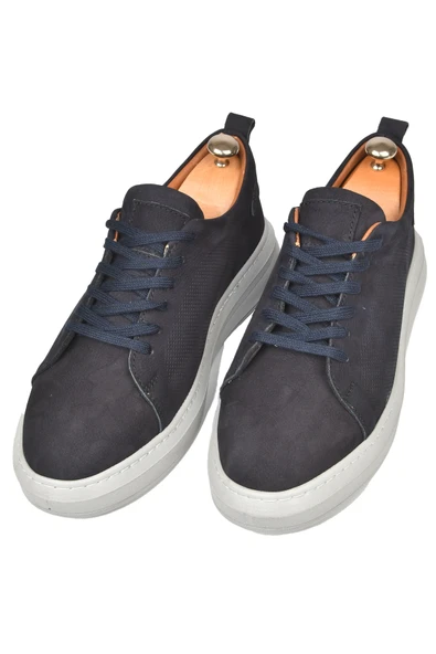 DeepSEA Eva Taban Bağcıklı Nubuk Deri Yüksek Taban Spor Ayakkabı Sneaker 2509953 ürün görseli