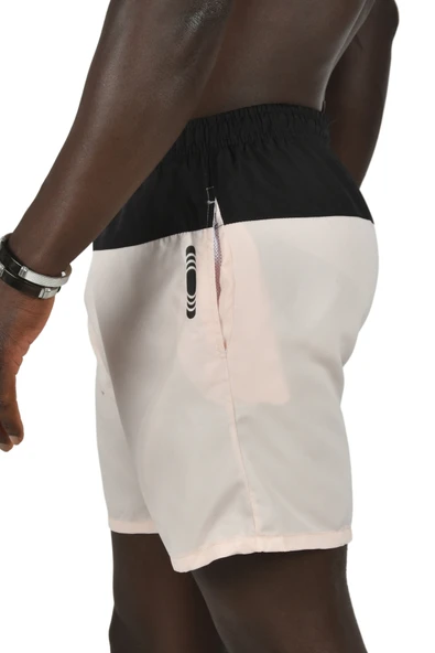 DeepSEA Küçük Baskı Detaylı İçi Fileli Hızlı Kuruyan Mikro Kumaş Kısa Deniz Şortu 2403009 ürün görseli