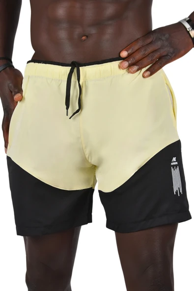 DeepSEA Hızlı Kuruyan Micro Polyester File Astarlı Kısa Deniz Şortu 2403000 - Resim 4