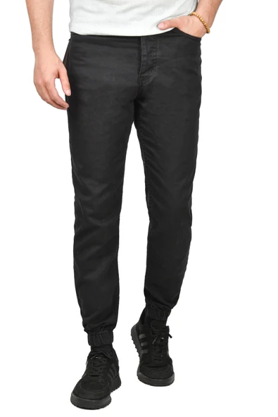 DeepSEA Skinny Fit Likralı Paçası Lastikli Jogger Pantolon 2406451 - 1