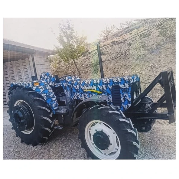 New Holland 5556-6556 Turbo İntercooler Traktör Kılıfı Branda - Resim 7