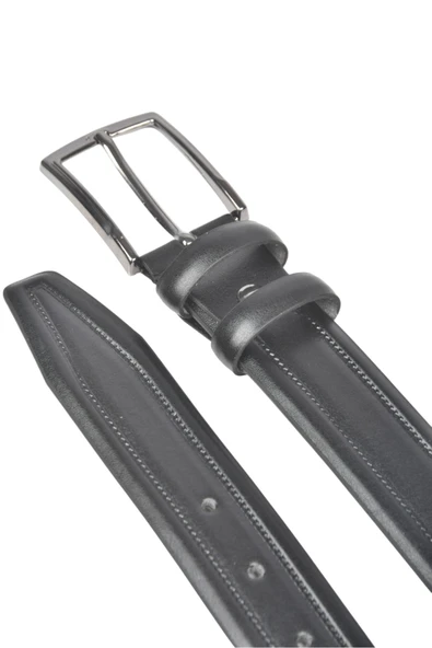DeepSEA 3,5 cm Eninde Klasik Suni Deri Kemer 2502637 - 4