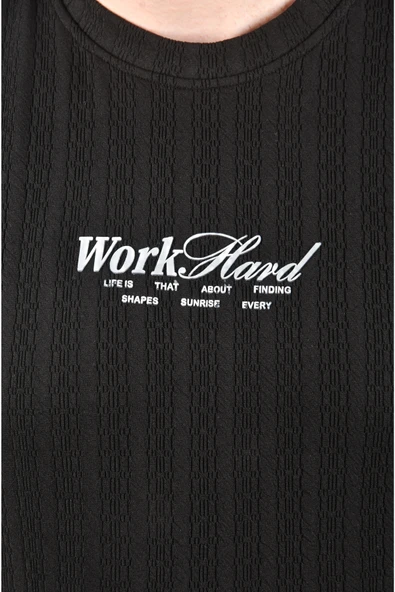 DeepSEA Dar Kesim Pamuklu Tişört Slim Fit Nefes Alan Yumuşak Dokulu Tişört 2504351 - Resim 5