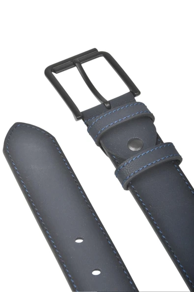 DeepSEA 4 cm Eninde Spor Nubuk Kemer Suni Nubuk Deri Kemer 2502639 - Resim 4