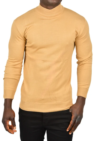 DeepSEA Yarım Balıkçı Yaka Tüylenmeyen İnce Triko Kazak 2505502 - Resim 2