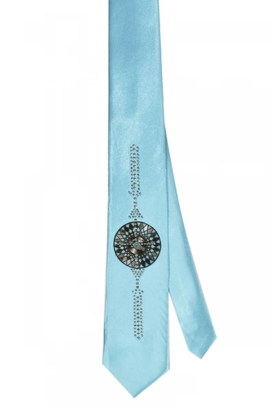 DeepSEA Armalı Taşlı Mendilsiz Kravat 2107514 - Resim 2
