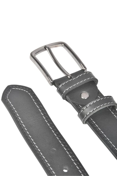 DeepSEA 4 cm Yanları Dikişli Suni Deri Kemer 2402641 - 4