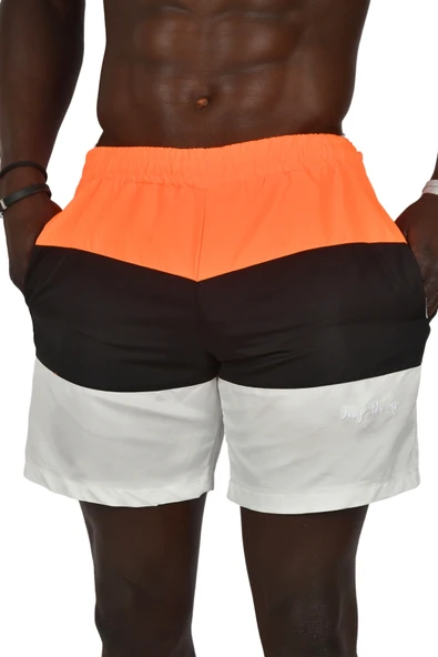 DeepSEA Hızlı Kuruyan File Astarlı Parçalı Deniz Şortu 2403002 - Resim 7