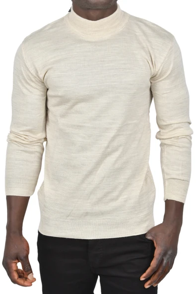 DeepSEA Yarım Balıkçı Yaka Tüylenmeyen İnce Triko Kazak 2505502 - Resim 8