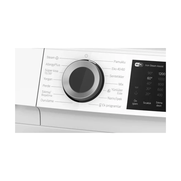 Bosch WGK252Z0TR 10 kg 1200 Devir Çamaşır Makinesi - 3