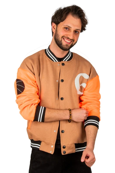 DeepSEA Üç İpli G Nakış Detaylı Çıtçıtlı Kolej Mont 2304761 - 7