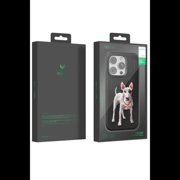 Venco iPhone 15 Pro Perma Desenli Kapak - 5