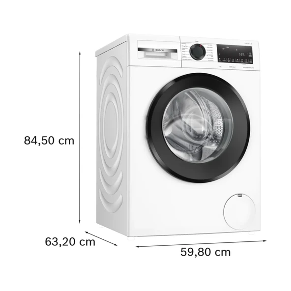 Bosch WGA242Z0TR 9 kg 1200 Devir Çamaşır Makinesi - 4