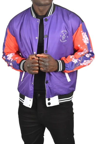 DeepSEA Dijital Baskılı Sırtı Ejderha Desenli Su ve Rüzgar Geçirmez İnce Mont Yağmurluk 2304786 - Resim 4