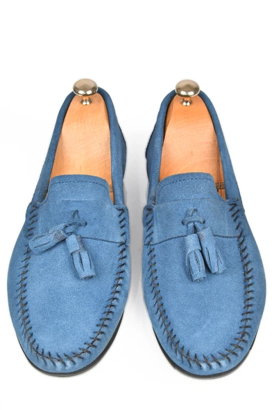 DeepSEA Püsküllü Süet Deri Yazlık Ayakkabı Loafer 2509963 - Resim 8