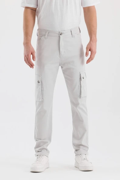 DeepSEA Regular Kesim Likralı Kargo Cepli Spor Pantolon 2505245 - 6