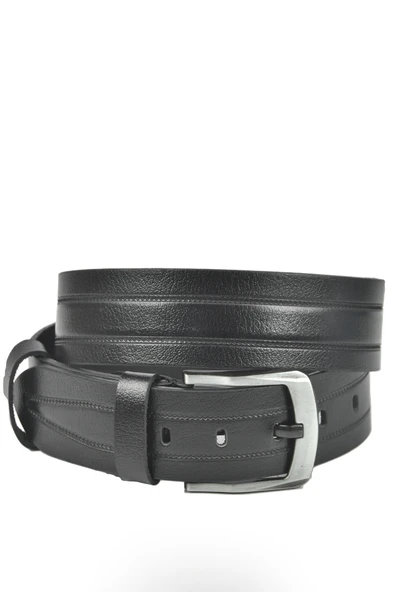 DeepSEA %100 Hakiki Deri Kot Kemeri 4,5 cm Özel Yapım Orjinal Deri Spor Kemer 2502648 - 1