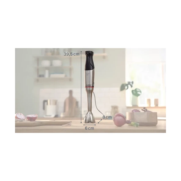 Bosch MSM6M810 ErgoMaster 1200 W Paslanmaz Çelik El Blenderı - 11