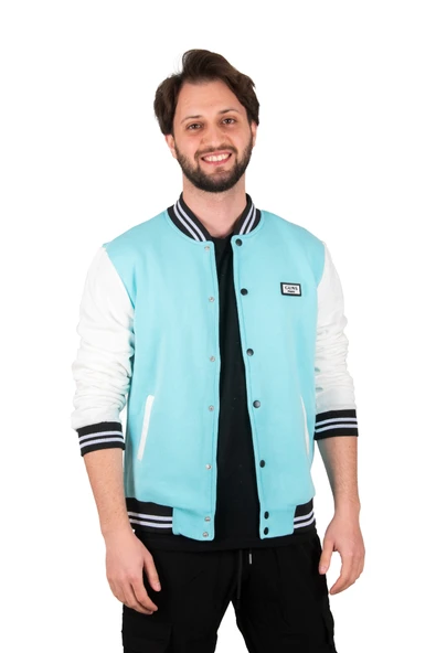 DeepSEA Armalı Kol ve Beli Ribanalı Üç İplik Çıtçıtlı Kolej Mont 2304765 ürün görseli