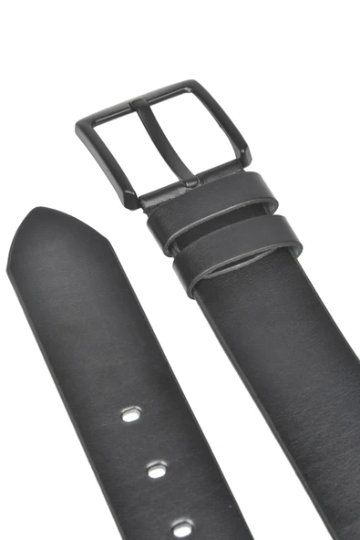 DeepSEA Siyah Tokalı 4,5 cm Eninde Suni Deri Spor Kemer 2502646 - Resim 3