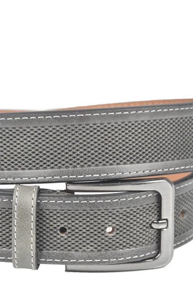 DeepSEA Orjinal Deri Kemer 4 cm Özel Yapım Motifli Hakiki Deri Spor Kemer 2502651 - Resim 9