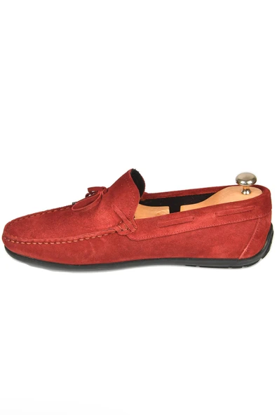 DeepSEA Bağcık Detaylı Yazlık Süet Deri Günlük Ayakkabı Loafer 2509964 - 9