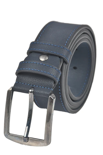 DeepSEA 4 cm Eninde Suni Deri Kemer Yanları Dikişli Spor Kemer 2502652 - Resim 3