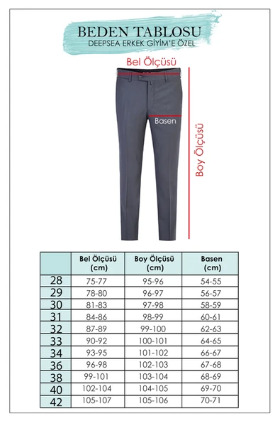 DeepSEA Beli Lastikli Slim Fit Likralı Duble Paça Penye Spor Pantolon 2502385 - 3