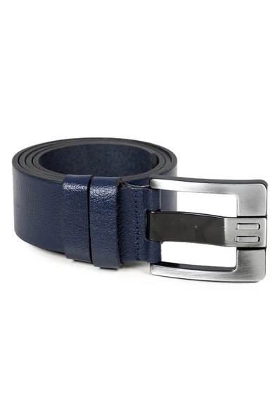 DeepSEA Özel Yapım %100 Hakiki Manda Derisi Kot Kemeri 4,5 cm Kalın Dilli Orjinal Deri Kemer 1801312 - Resim 7