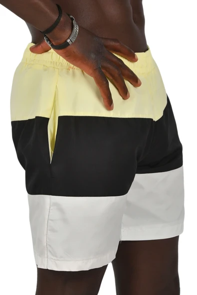 DeepSEA Hızlı Kuruyan File Astarlı Parçalı Deniz Şortu 2403002 - Resim 4