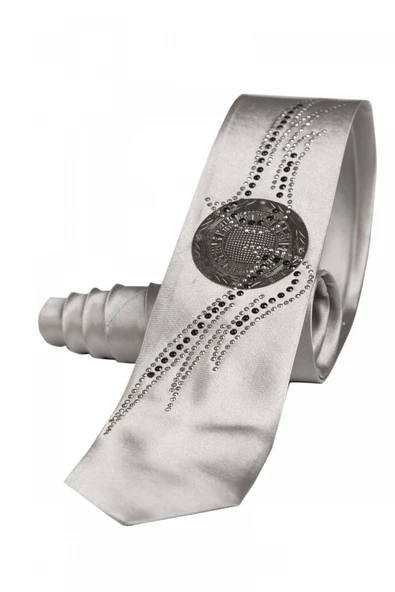 DeepSEA Armalı Taşlı Mendilsiz Kravat 2107515 - Resim 4