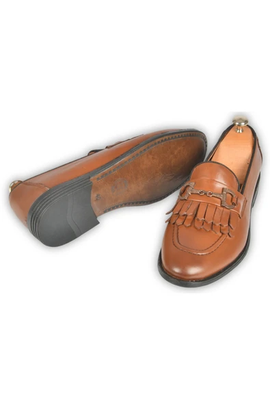 DeepSEA Erkek Demir Tokalı Enjeksiyon Tabanlı Hakiki Deri Ayakkabı Loafer 2104493 - Resim 7