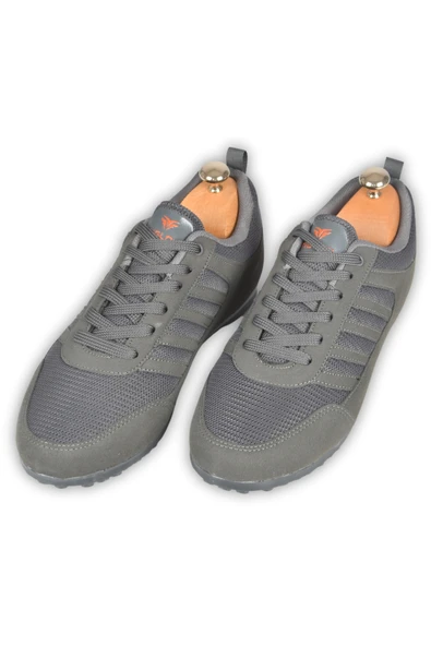 DeepSEA Yanları Şeritli Fileli Ortopedik Taban Rahat Spor Ayakkabı Sneaker 2509944 - Resim 4