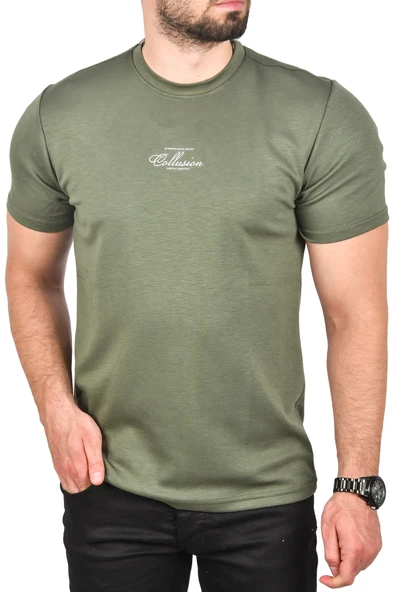 DeepSEA Bisiklet Yaka Dar Kesim Pamuklu Tişört Nefes Alan Yumuşak Dokulu Tişört 2504350 - Resim 9