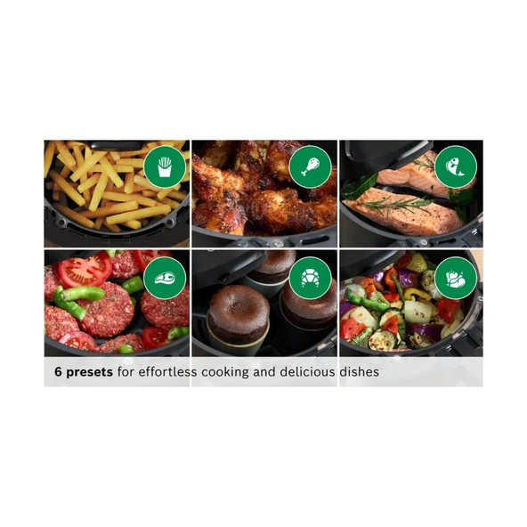 Bosch MAF240B0 Serie 2 Airfryer 4.1 lt Yağsız Fritöz - 11