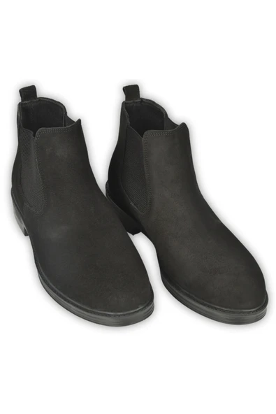 DeepSEA Yanları Lastikli Süet Deri Ortopedik Taban Chelsea Bot 2509938 ürün görseli