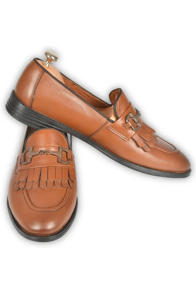 DeepSEA Erkek Demir Tokalı Enjeksiyon Tabanlı Hakiki Deri Ayakkabı Loafer 2104493 - Resim 6