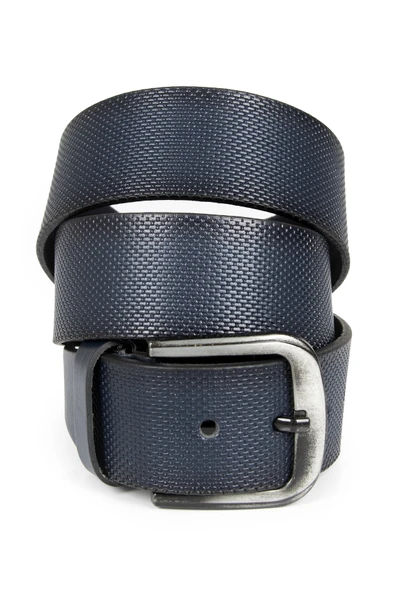 DeepSEA Nokta Desenli 4,5 cm Kemer  Tokalı Erkek Suni Deri Kemer 2305574 - Resim 2