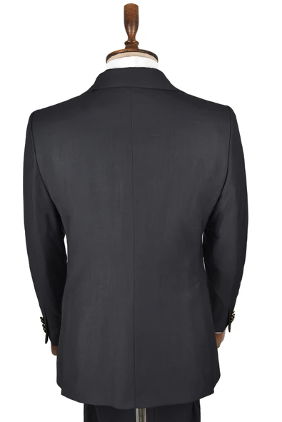 DeepSEA Sivri Yaka Slim Fit 3lü Takım Elbise 2300244 - Resim 5