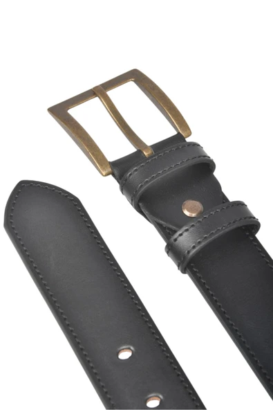 DeepSEA 4 cm Eninde Eskitme Tokalı Suni Deri Kemer 2502640 - Resim 2