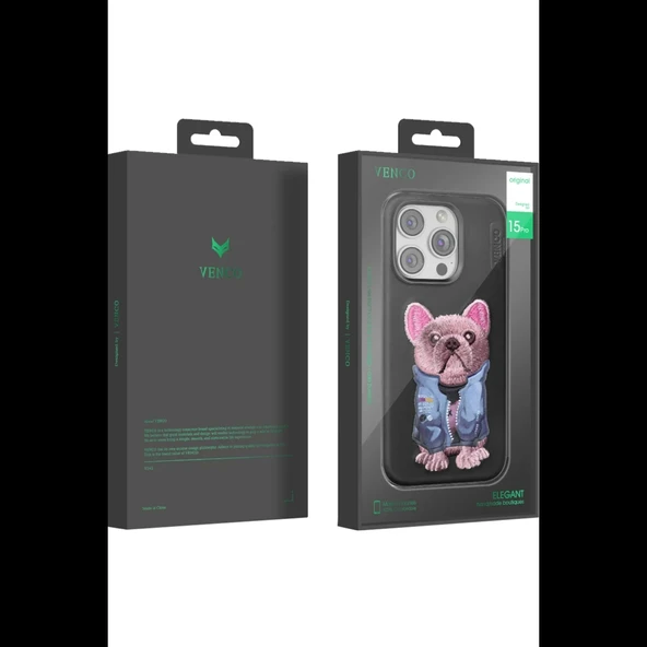 Venco iPhone 15 Pro Max Cute Desenli Kapak - 6