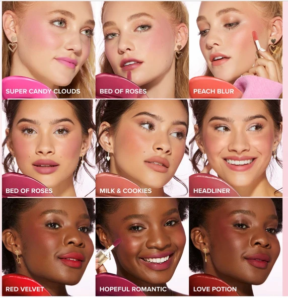 Too Faced Cloud Crush Whipped Lip & Cheek - Dudak Ve Yanak Renklendiricisi - Super Candy - Resim 2