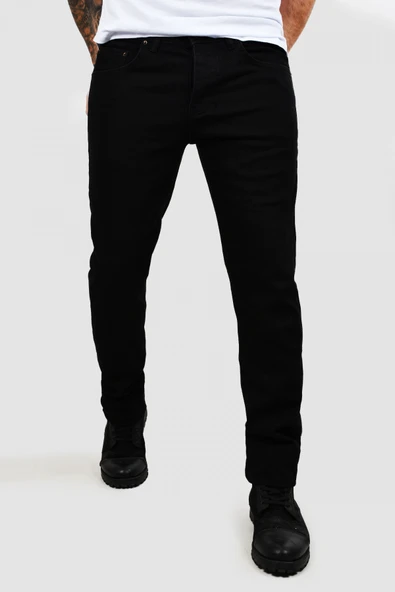 DeepSEA Regular Fit Likralı Kot Pantolon Rahat Kesim Erkek Kot Pantolon 2100441 - Resim 4