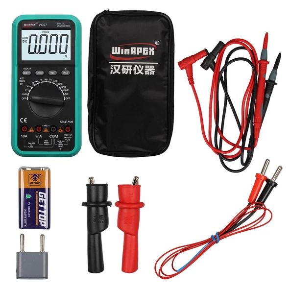 Powermaster VC-97 True RMS Profesyonel Dijital Multimetre Ölçü Aleti - Resim 4