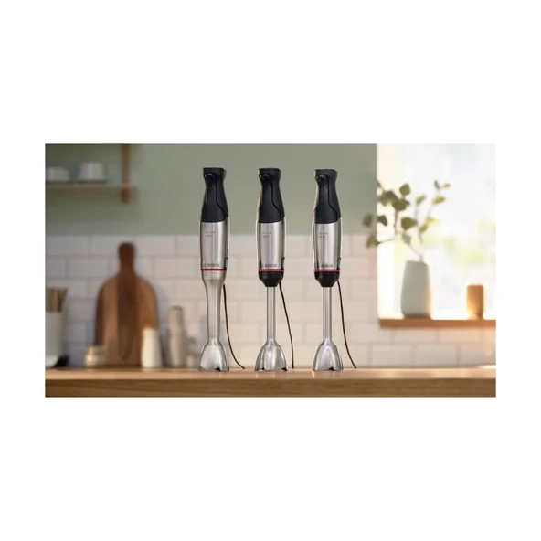 Bosch MSM6M810 ErgoMaster 1200 W Paslanmaz Çelik El Blenderı - 5
