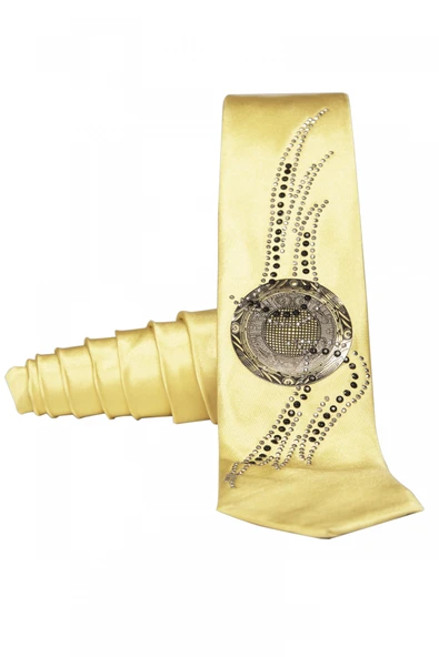 DeepSEA Armalı Taşlı Mendilsiz Kravat 2107515 - Resim 8