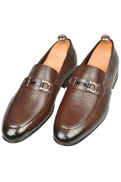 DeepSEA Tokalı Klasik Ortopedik Hafif Taban Hakiki Deri Casual Ayakkabı Loafer 2509976 ürün görseli