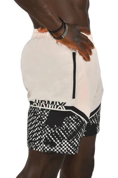 DeepSEA Desenli Hızlı Kuruyan File Astarlı Mikro Kumaş Deniz Şortu 2403006 - Resim 8