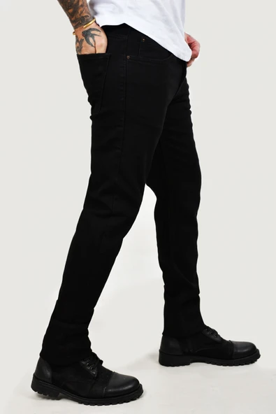 DeepSEA Regular Fit Likralı Kot Pantolon Rahat Kesim Erkek Kot Pantolon 2100441 - Resim 2